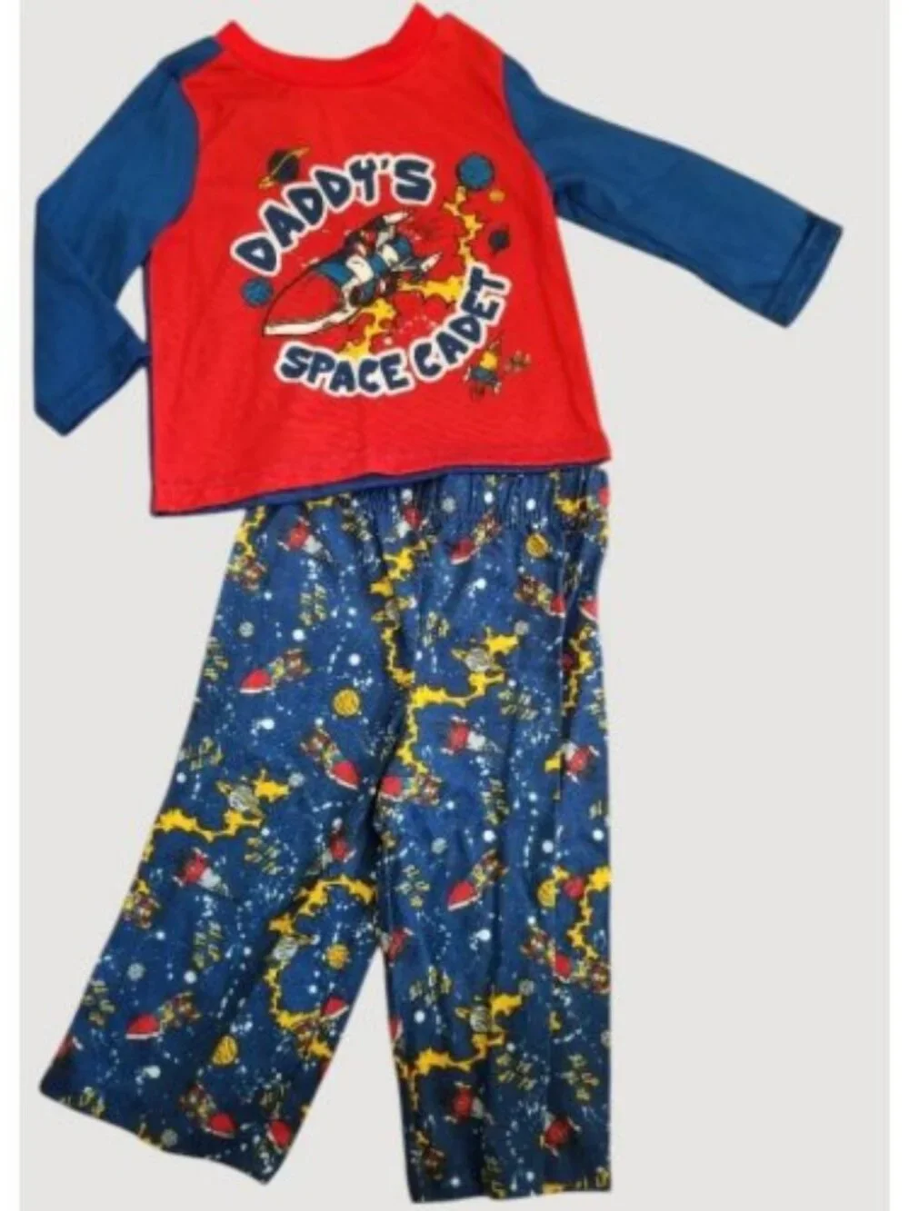 THE CHILDREN’S PACE Daddy’s Space Cadet Pajamas Boys 12-18 months